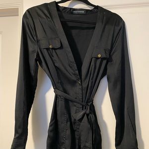 Naked Wardrobe Button Me Down Trench/Duster